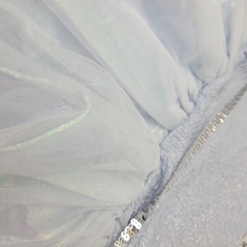 Periwinkle childrens place dress wedding dress